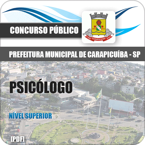 Apostila Prefeitura de Carapicuíba 2018 Psicólogo
