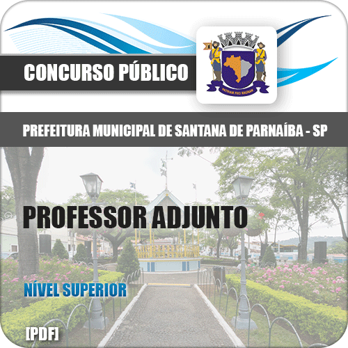 Apostila Pref Santana de Parnaíba 2018 Professor Adjunto
