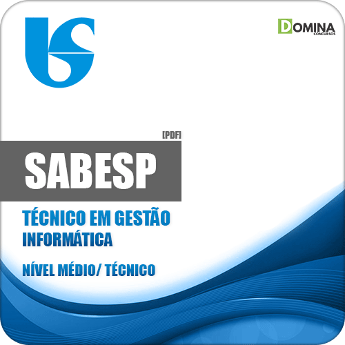 Apostila SABESP 2018 Técnico em Gestão Informática