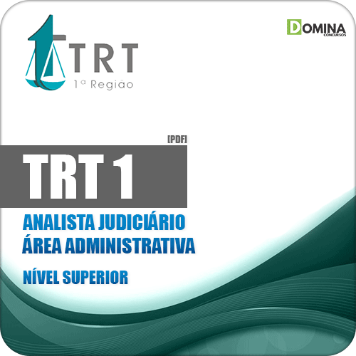 Apostila TRT 1 Região 2018 Analista Judiciário Administrativo