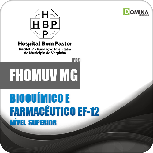Apostila FHOMUV MG 2018 Bioquímico e Farmacêutico