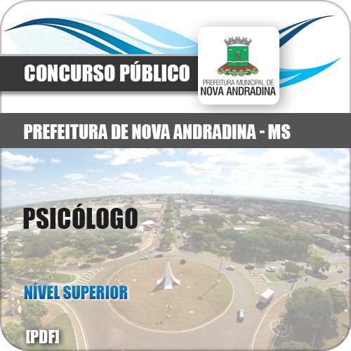 Apostila Concurso Nova Andradina MS 2018 Psicólogo