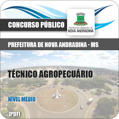Apostila Nova Andradina MS 2018 Técnico Agropecuário