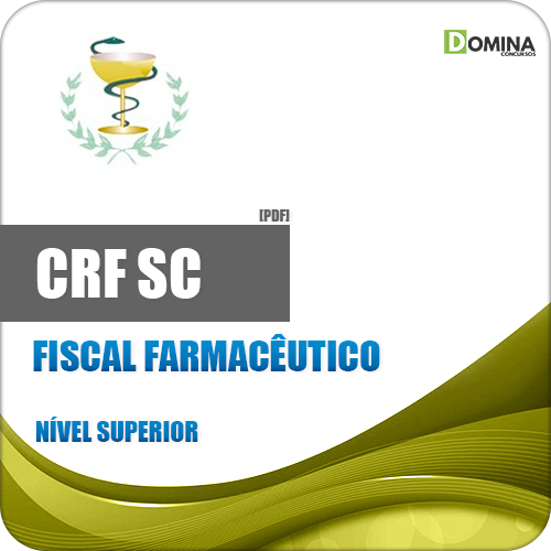 Apostila Concurso CRF SC 2018 Fiscal Farmacêutico