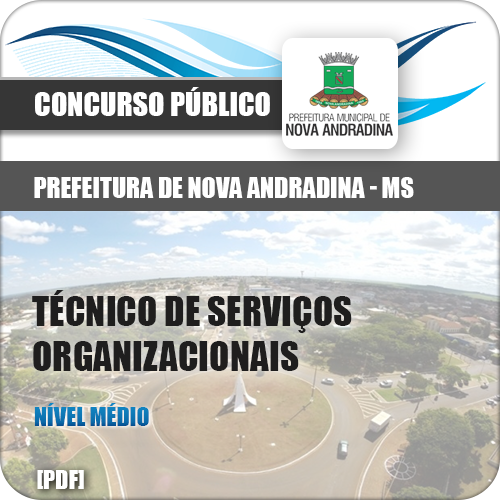 Apostila Nova Andradina MS 2018 Tec Serviços Organizacionais