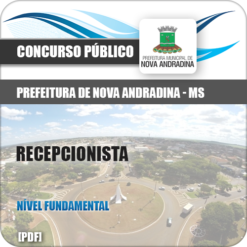 Apostila Nova Andradina MS 2018 Recepcionista