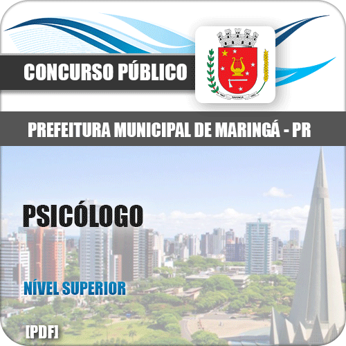 Apostila Concurso Pref Maringá PR 2018 Psicólogo