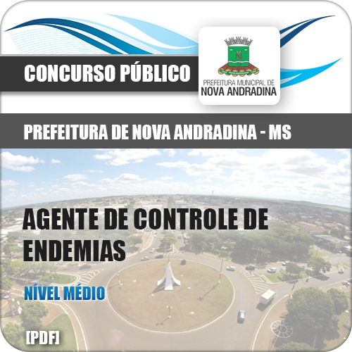 Apostila Nova Andradina MS 2018 Agente Controle Endemias