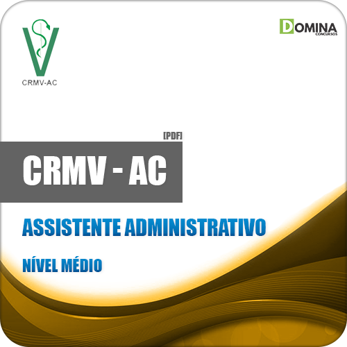 Apostila CRMV AC 2018 Assistente Administrativo