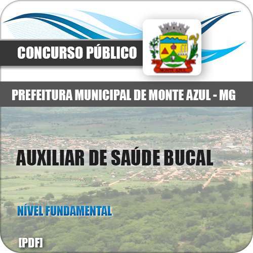 Apostila Monte Azul MG 2018 Auxiliar de Saúde Bucal PDF