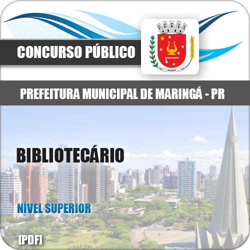 Apostila Pref Maringá PR 2018 Bibliotecário