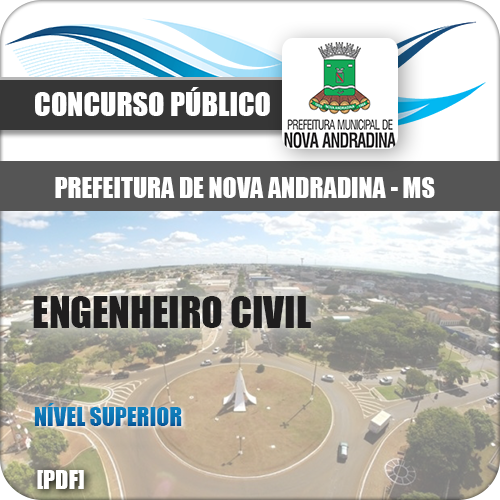 Apostila Nova Andradina MS 2018 Engenheiro Civil
