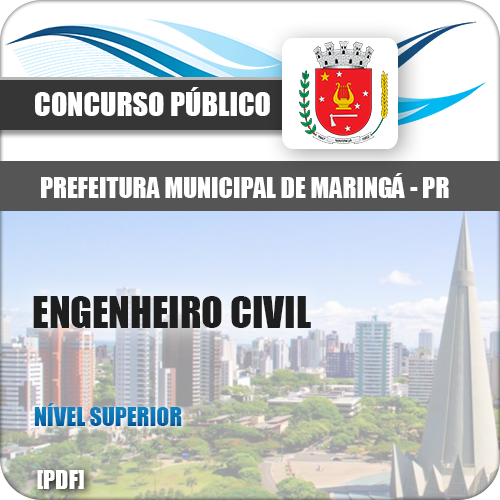 Apostila Pref Maringá PR 2018 Engenheiro Civil PDF