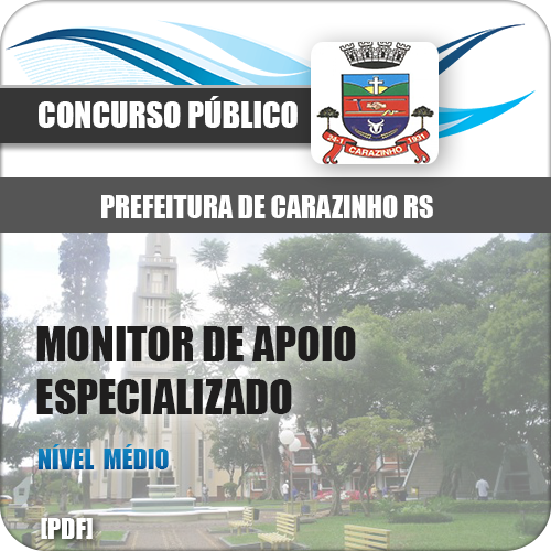 Apostila Carazinho RS 2018 Monitor de Apoio Especializado