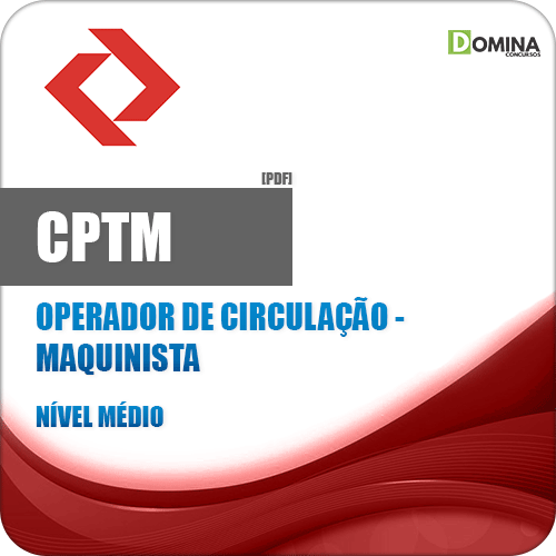 Apostila CPTM 2018 Operador de Circulação Maquinista