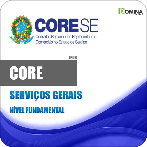 Apostila Concurso CORE MS 2018 Serviços Gerais
