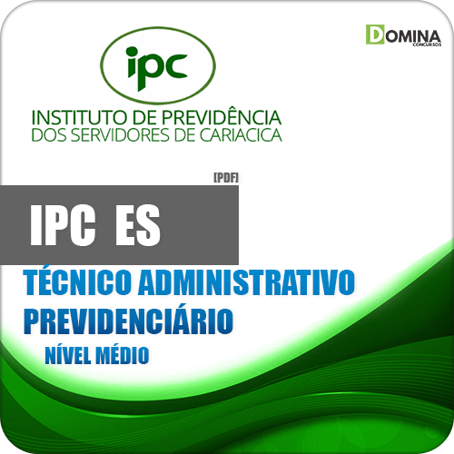 Apostila IPC Cariacica ES 2018 TEC ADM Previdenciário