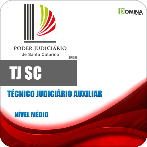Apostila Concurso TJ SC 2018 Técnico Judiciário Auxiliar