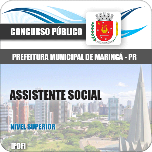 Apostila Pref Maringá PR 2018 Assistente Social