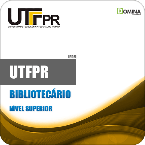 Apostila UTFPR 2018 Bibliotecário