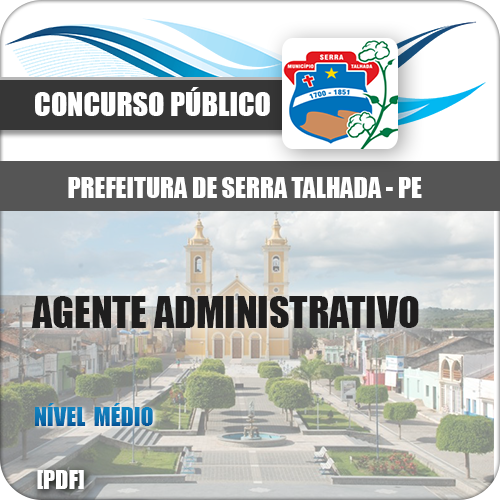 Apostila Serra Talhada PE 2018 Agente Administrativo
