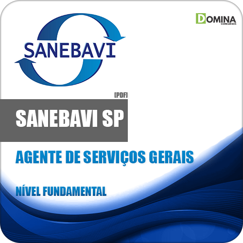 Apostila SANEBAVI SP 2018 Agente de Serviços Gerais