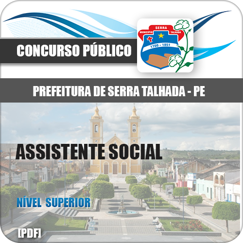 Apostila Serra Talhada PE 2018 Assistente Social