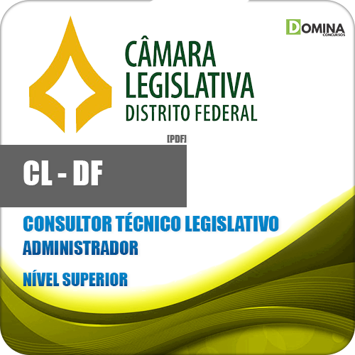 Apostila CL DF 2018 Consult Tec Legisla Administrador