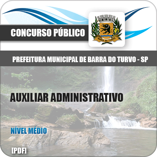 Apostila Barra do Turvo SP 2018 Auxiliar Administrativo