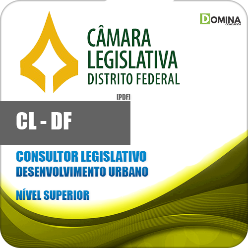 Apostila CL DF 2018 Consult Legisla Desenvolv Urbano