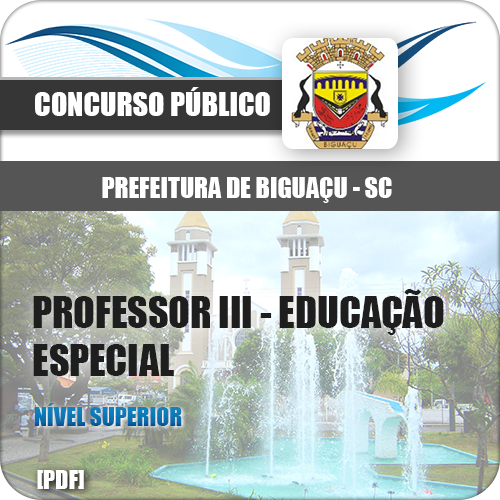 Apostila Biguaçu SC 2018 Prof Edu Especial