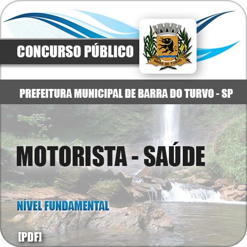 Apostila Barra do Turvo SP 2018 Motorista Saúde