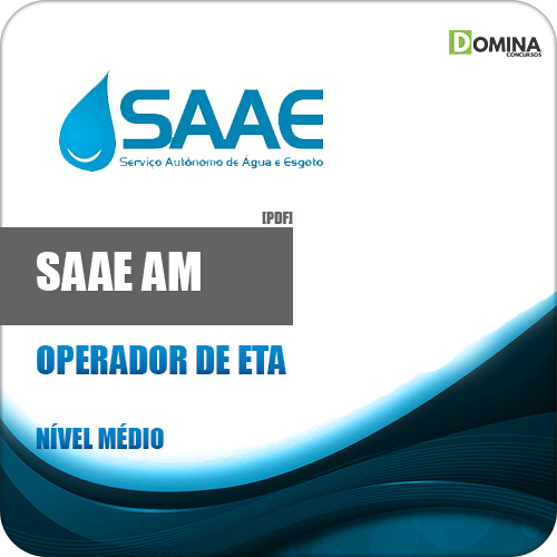 Apostila SAAE AM 2018 Operador de ETA