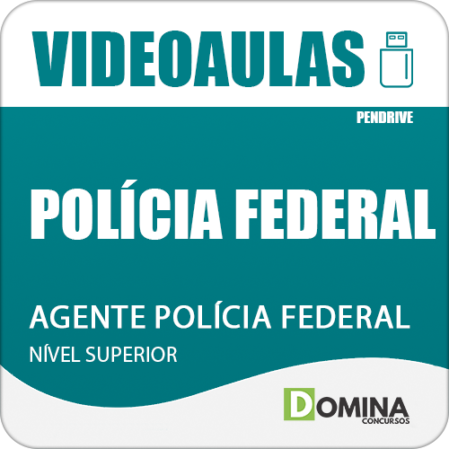 Curso Videoaulas Polícia Federal PF 2018 Agente Polícia Federal