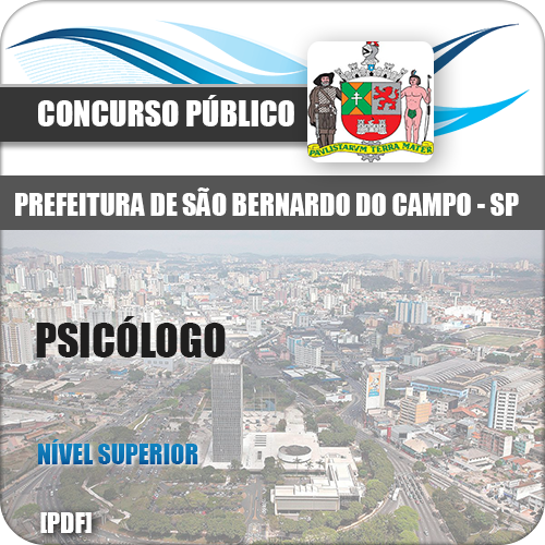 Apostila São Bernardo Campo SP 2018 Psicólogo