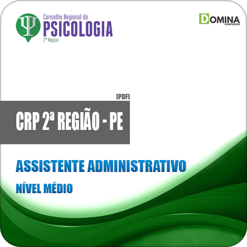 Apostila CRP 2 Região 2018 Assistente Administrativo