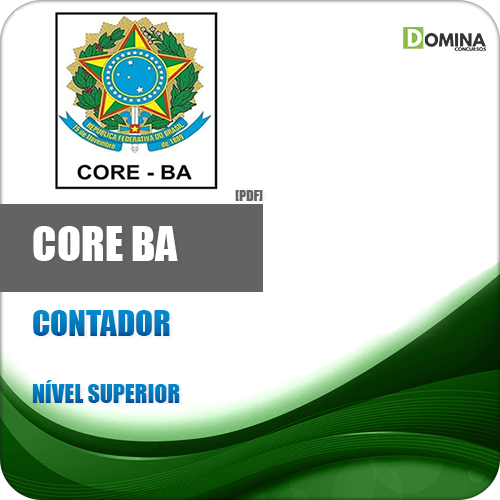 Apostila Concurso CORE BA 2018 Contador