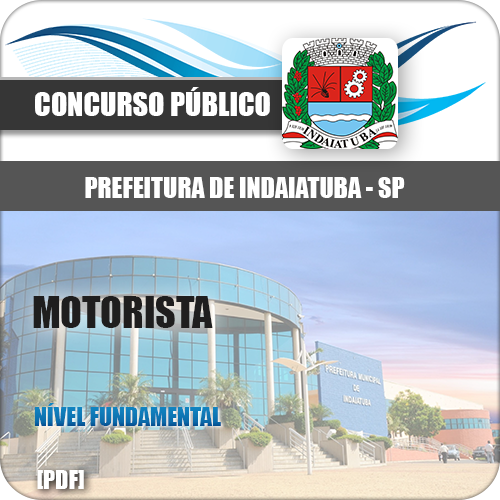 Apostila Concurso Indaiatuba SP 2018 Motorista