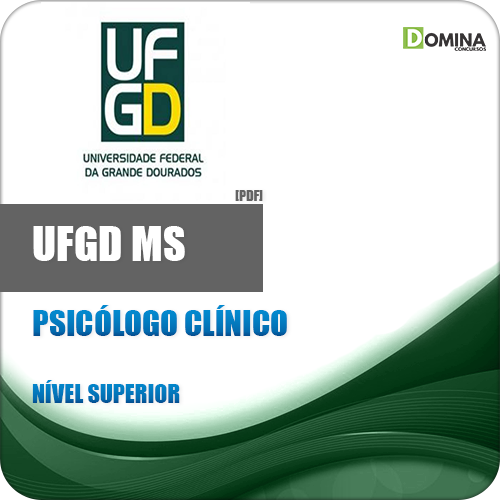 Apostila UFGD MS 2018 Psicólogo Clínico