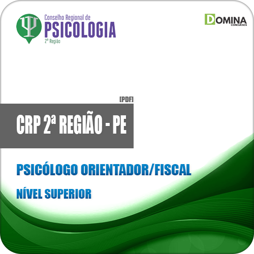 Apostila CRP 2 Região 2018 Psicólogo Orientador Fiscal