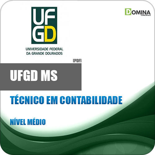 Apostila UFGD MS 2018 Técnico em Contabilidade
