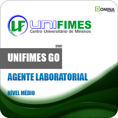 Apostila UNIFIME GO 2018 Agente Laboratorial