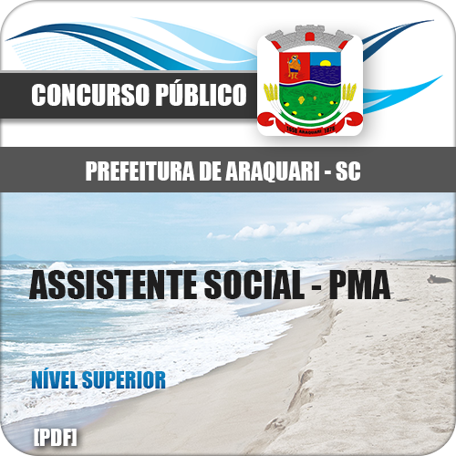 Apostila Pref Araquari SC 2018 Assistente Social PMA