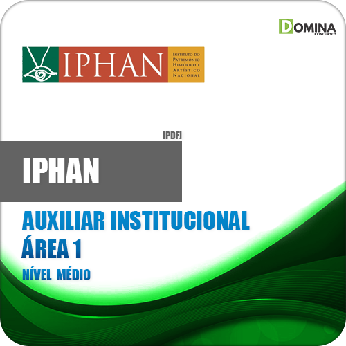Apostila IPHAN 2018 Auxiliar Institucional Área 1