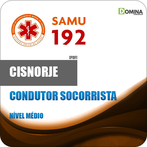 Apostila CISNORJE 2018 Condutor Socorrista