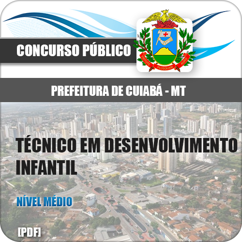 Apostila Cuiabá MT 2018 Técnico Desenvolvimento Infantil