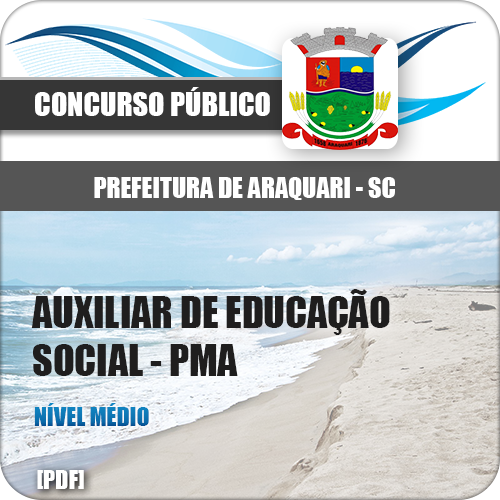 Apostila Pref Araquari SC 2018 Aux Educação Social