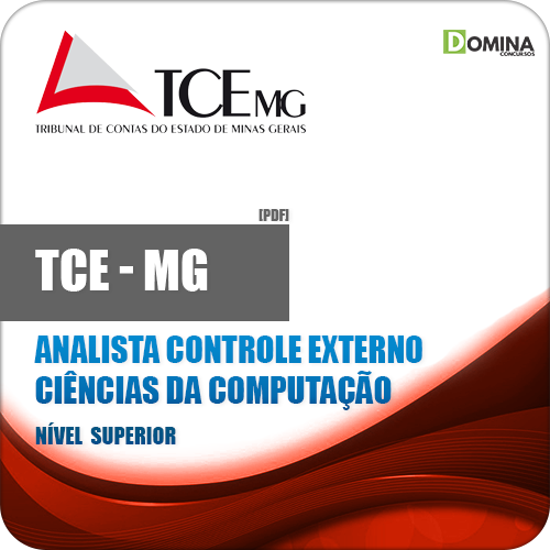 Apostila TCE MG 2018 Analista Externo Ciências Computação