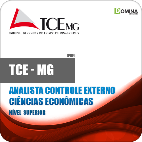 Apostila TCE MG 2018 Analista Externo Ciências Econômicas