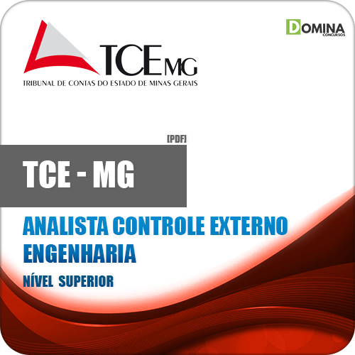 Apostila TCE MG 2018 Analista Externo Engenharia